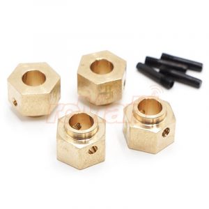 TRX4-037 Yeah Racing12mm Brass Hex Adaptor 8mm Offset 4pcs For Traxxas TRX-4 TRX4-6
