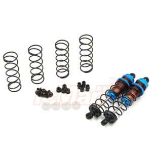 BBG-0080BU Yeah Racing Aluminium Big Bore Go Rear 80mm Oil Shocks Tamiya TT-02B