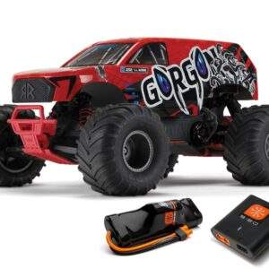 C-ARA3230ST2 Arrma Gorgon MT RTR w/8.4v Batt/USB Charger Red
