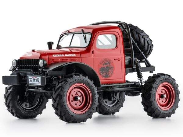 FMS12401RTRRDV2 FMS FCX24 1/24th Power Wagon Scaler RTR - Red V2