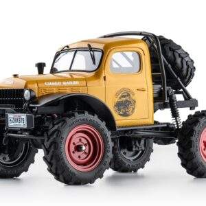 FMS12401RTRYLV2 FMS FCX24 1/24th Power Wagon Scaler RTR - Yellow V2