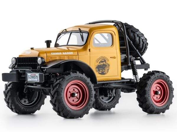 FMS12401RTRYLV2 FMS FCX24 1/24th Power Wagon Scaler RTR - Yellow V2