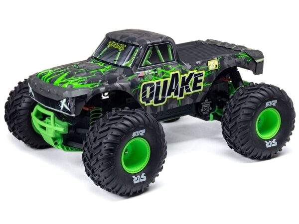C-ARA3537T2 Arrma 1/10 QUAKE 223S DSC 2WD RTR Brushless Monster Truck, Green