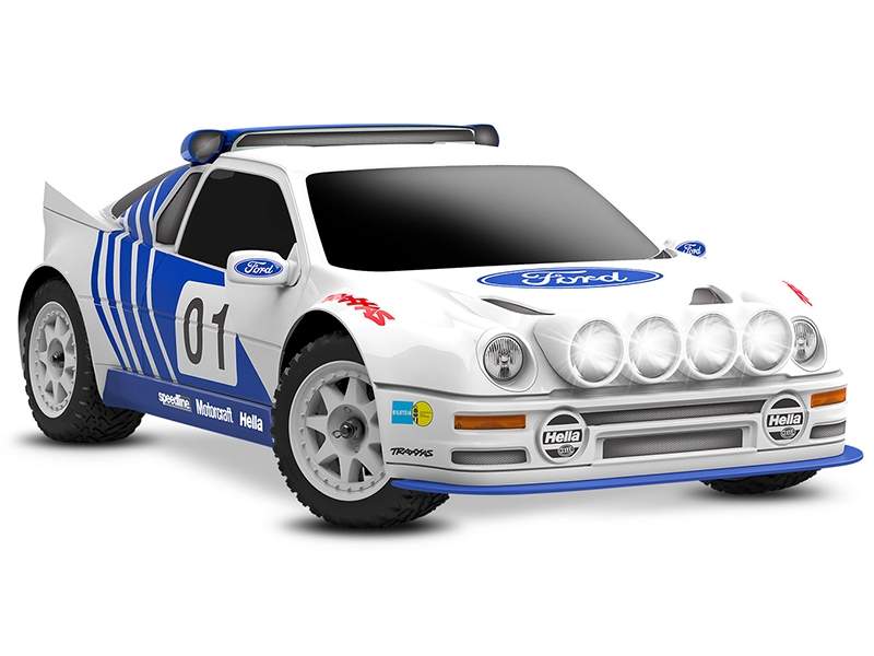 TRX108046-1 Traxxas Mini Rally VXL Ford RS200 RTR