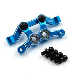 TAMB-001BU Yeah Racing ALUMINUM BALL BEARING STEERING SET FOR TAMIYA MB-01 BT-01