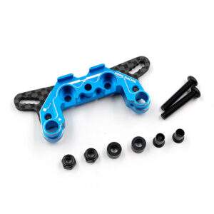 TAMB-006BU Yeah Racing ALUMINUM & GRAPHITE DAMPER MOUNT (F or R) FOR TAMIYA MB-01 BT-01