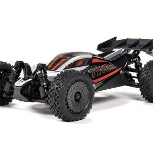 C-ARA2306T1 Arrma 1/14 TYPHON GROM 223S BLX 4X4 Buggy (No Batt/Charg) Silver