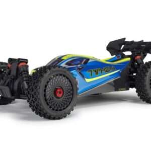 C-ARA4306V4T4 Arrma 1/8 TYPHON 223S BLX 4X4 Buggy RTR with DSC Blue