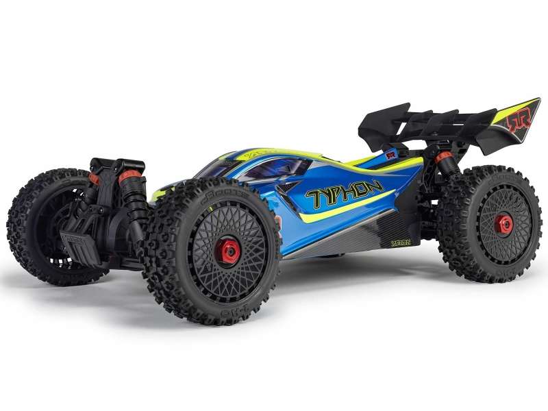 C-ARA4306V4T4 Arrma 1/8 TYPHON 223S BLX 4X4 Buggy RTR with DSC Blue