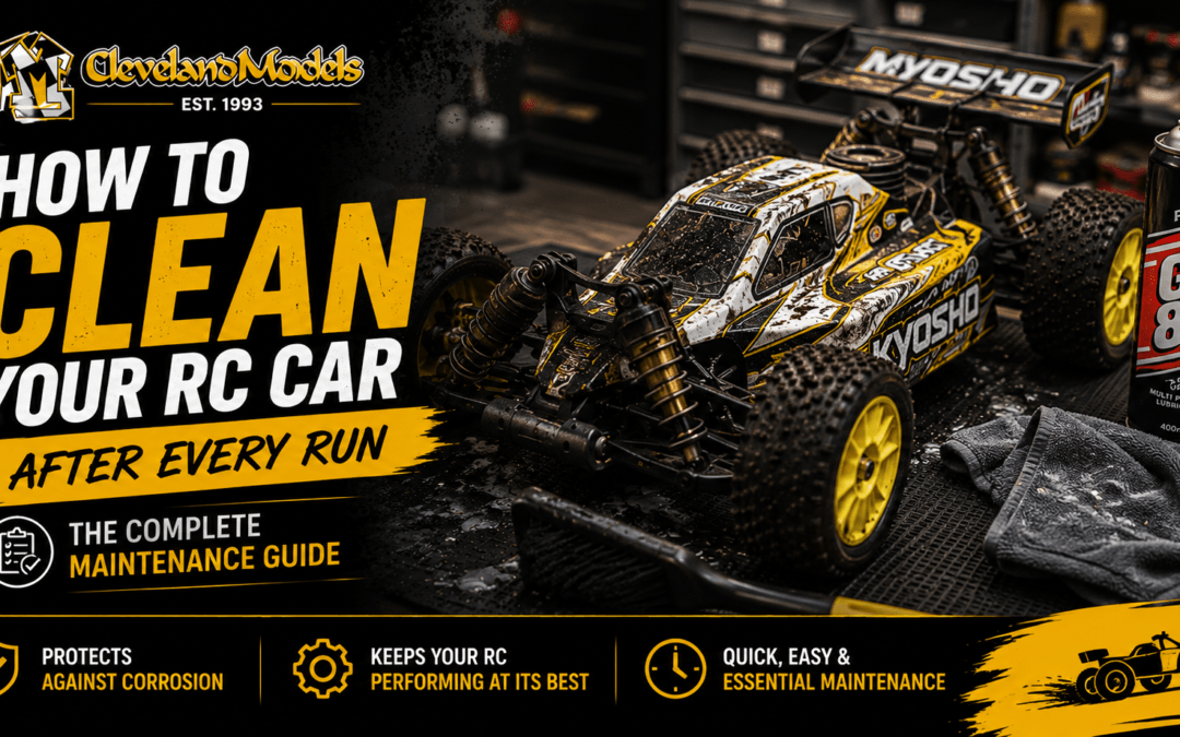 How to Clean Your RC Car After Every Run: The Complete Maintenance Guide