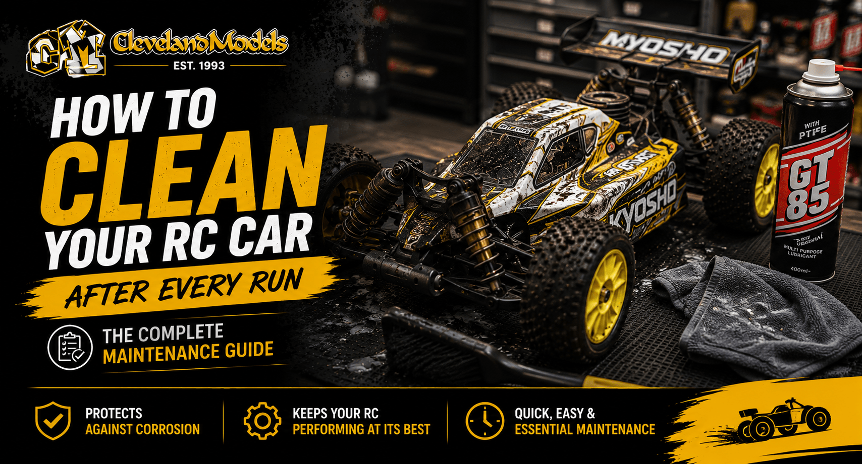How to Clean Your RC Car After Every Run How to Clean Your RC Car After Every Run