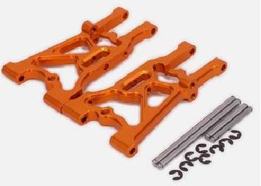 WR80005 Keys R/C HPI WR8 Aluminium Rear Lower Suspension Arms Pr